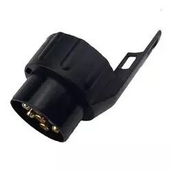  Adaptador de 7 a 13 pines para enchufe de remolque, caravana, portabicicletas.