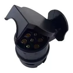 Adaptador de 13 a 7 pines para enchufe de remolque, caravana, portabicicletas.